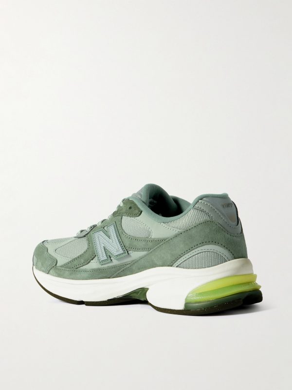 + WTAPS® 2010 Leather, Suede and Mesh Sneakers - BK