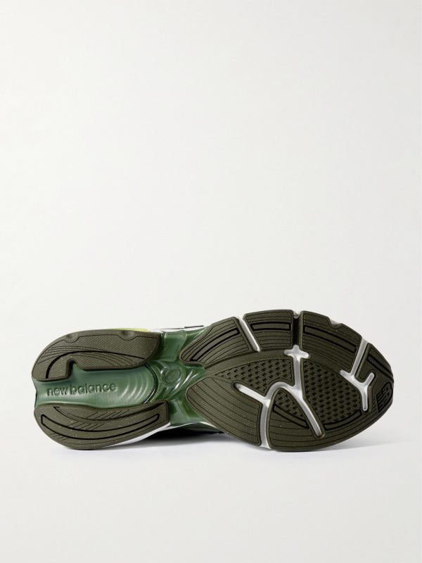 + WTAPS® 2010 Leather, Suede and Mesh Sneakers - E1
