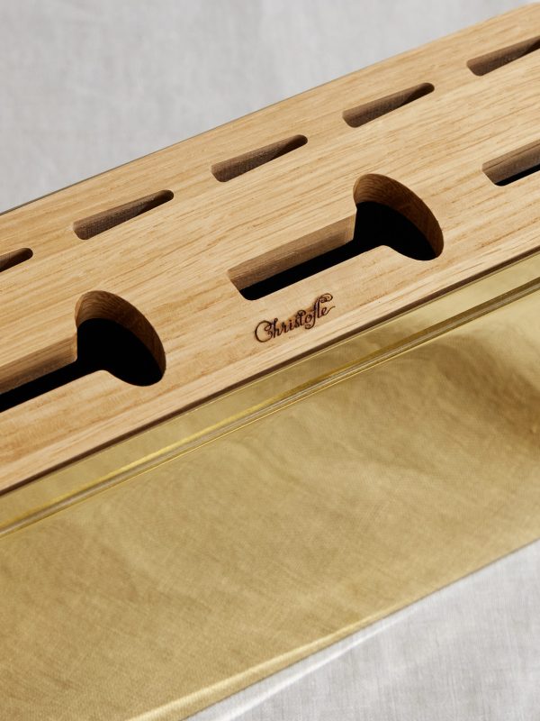 Concorde Vartiations Gold-Tone Stainless Steel Cutlery Case - E1 Concorde Vartiations Gold-Tone Stainless Steel Cutlery Case - E1