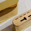 Concorde Vartiations Gold-Tone Stainless Steel Cutlery Case - E2 Concorde Vartiations Gold-Tone Stainless Steel Cutlery Case - E2