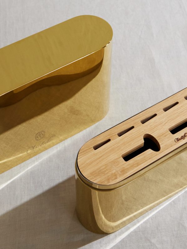 Concorde Vartiations Gold-Tone Stainless Steel Cutlery Case - E2 Concorde Vartiations Gold-Tone Stainless Steel Cutlery Case - E2