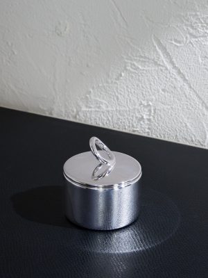 Vertigo Silver-Plated Sugar Bowl