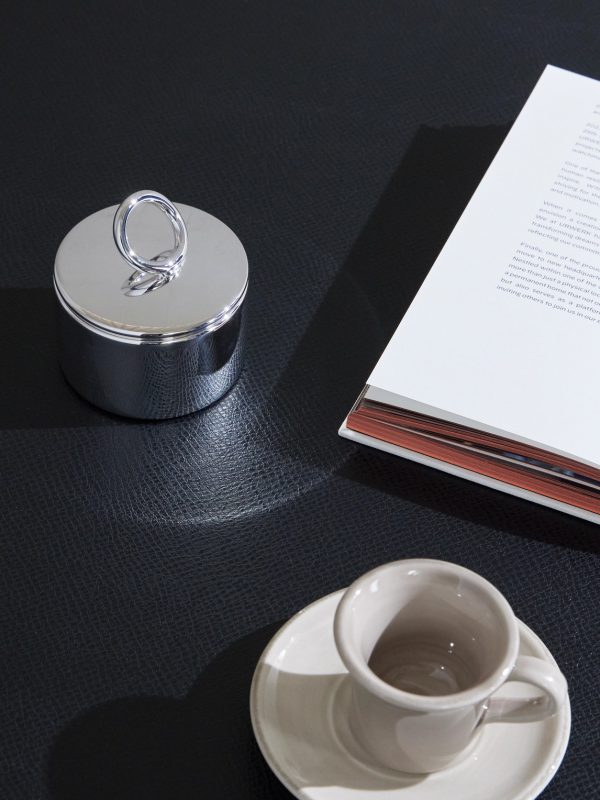 Vertigo Silver-Plated Sugar Bowl - OU Vertigo Silver-Plated Sugar Bowl - OU