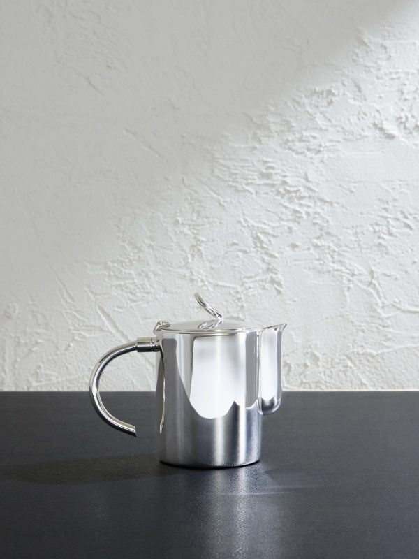 Vertigo Silver-Plated Hot Beverage Jug