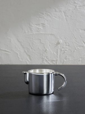 Vertigo Silver-Plated Cream Pitcher