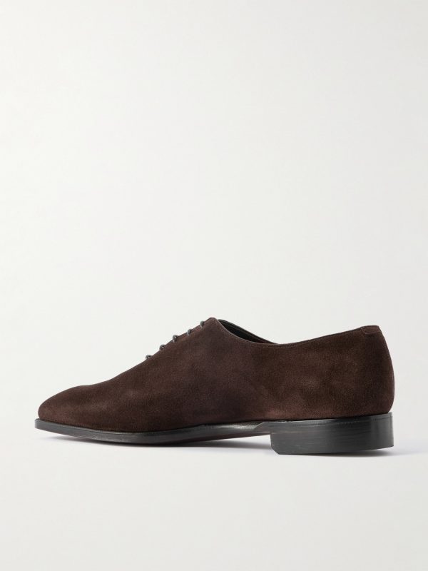 Merlin Whole-Cut Suede Oxford Shoes - BK Merlin Whole-Cut Suede Oxford Shoes - BK