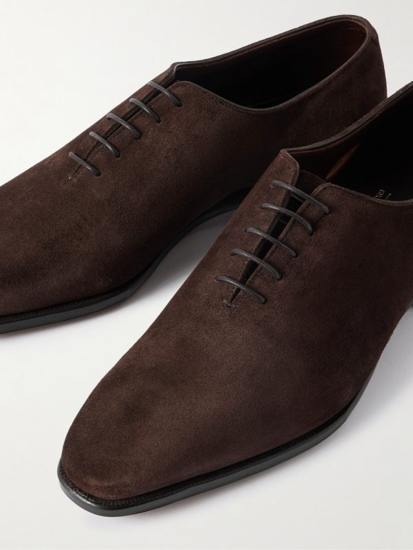 Merlin Whole-Cut Suede Oxford Shoes - CU Merlin Whole-Cut Suede Oxford Shoes - CU