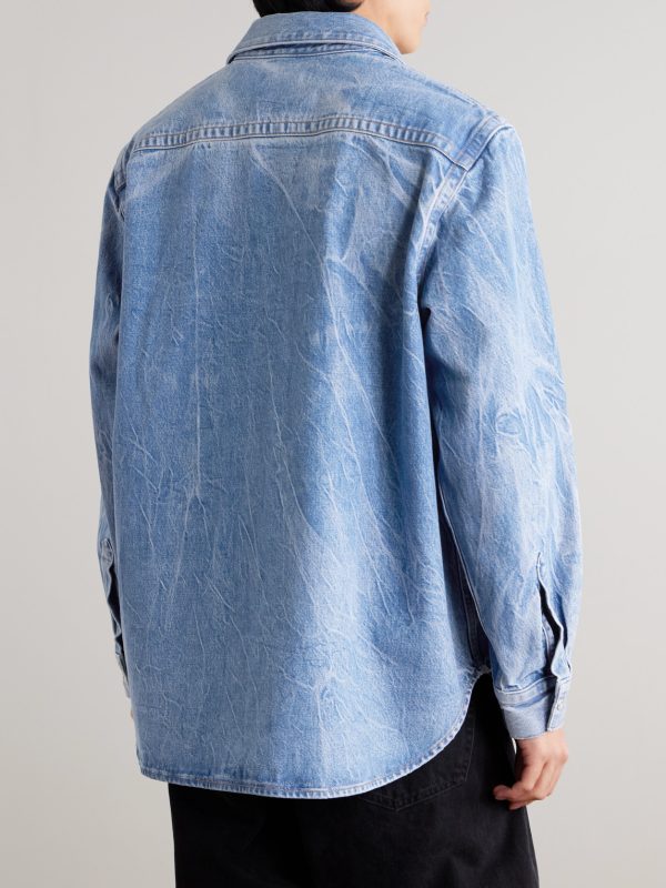 Craven Recycled Denim Shirt - BK Craven Recycled Denim Shirt - BK