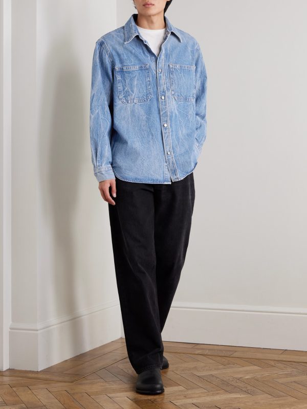 Craven Recycled Denim Shirt - OU Craven Recycled Denim Shirt - OU