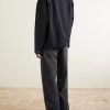 Afton Straight-Leg Recycled Jeans - BK Afton Straight-Leg Recycled Jeans - BK