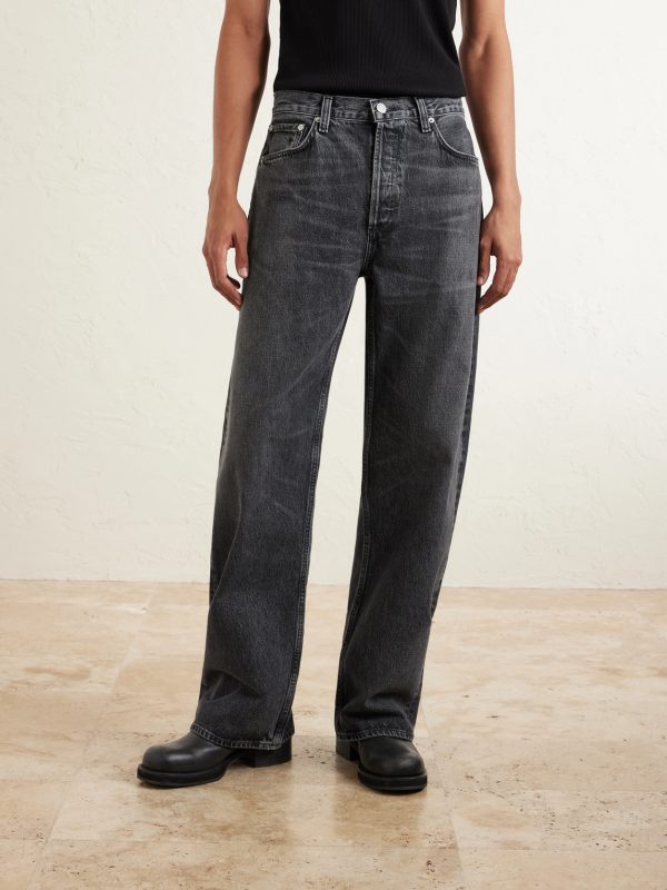 Afton Straight-Leg Recycled Jeans - FR Afton Straight-Leg Recycled Jeans - FR