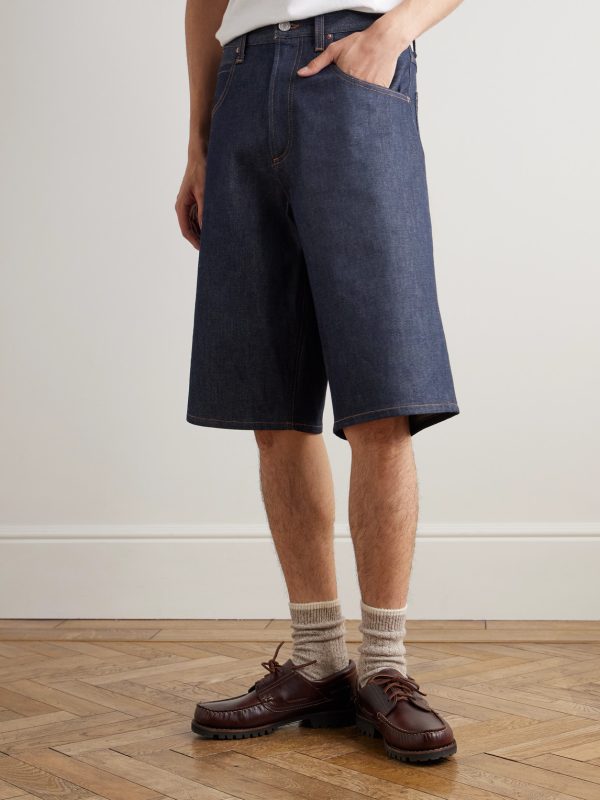 Fusion Wide-Leg Denim Shorts - FR Fusion Wide-Leg Denim Shorts - FR