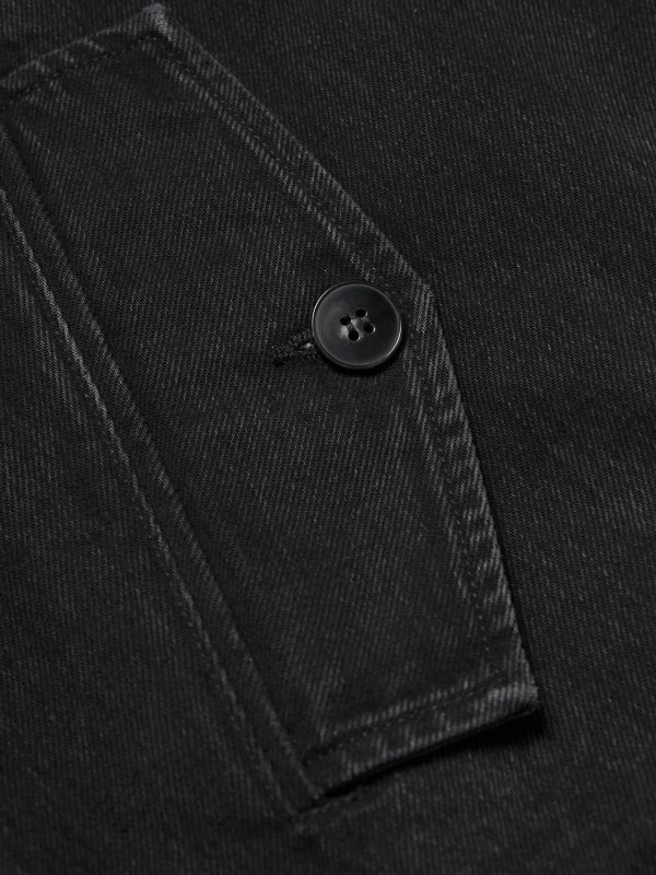 Torres Organic and Recycled-Denim Blouson Jacket - CU Torres Organic and Recycled-Denim Blouson Jacket - CU