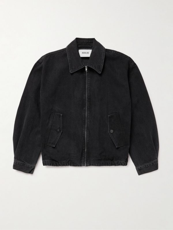 Torres Organic and Recycled-Denim Blouson Jacket Torres Organic and Recycled-Denim Blouson Jacket