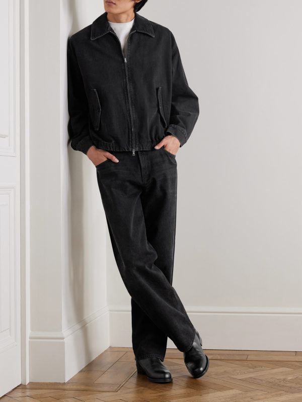 Torres Organic and Recycled-Denim Blouson Jacket - OU Torres Organic and Recycled-Denim Blouson Jacket - OU
