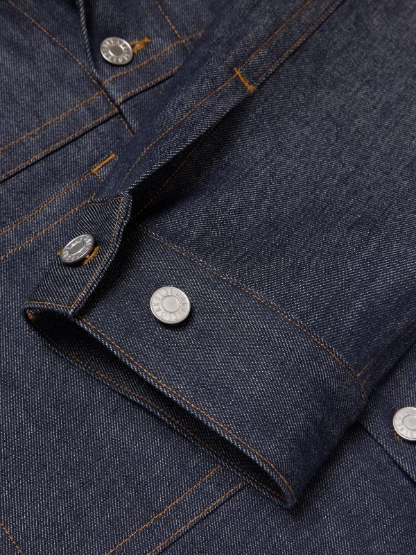 Blaze Oversized Cropped Denim Jacket - E1