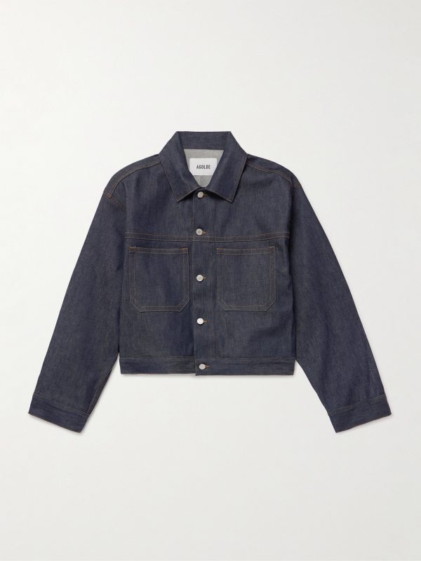 Blaze Oversized Cropped Denim Jacket