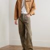 Afton Stone-Washed Straight-Leg Jeans - OU