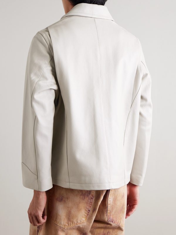 Chadwick Full-Grain Leather Jacket - BK