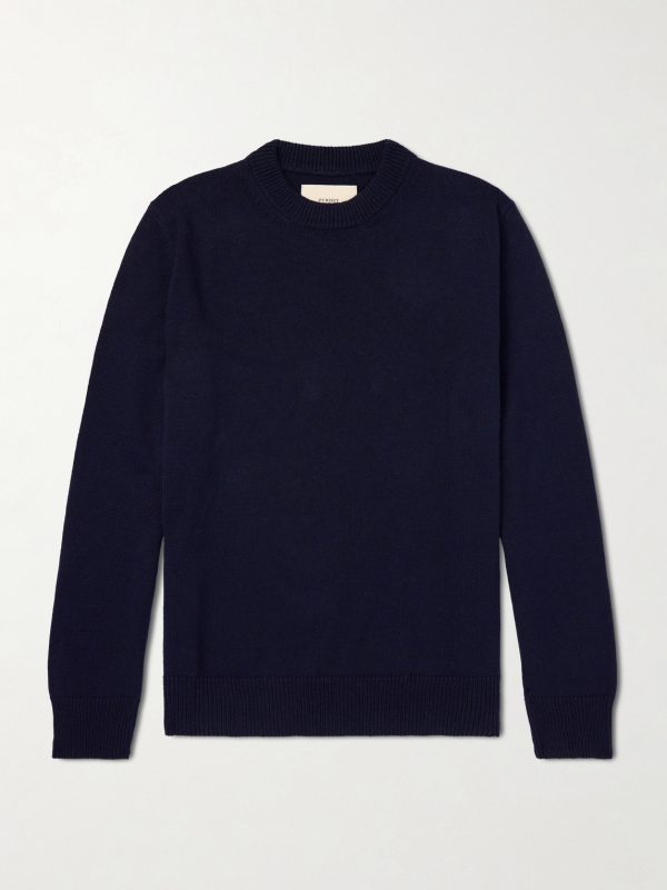 Wool and Cotton-Blend Sweater Wool and Cotton-Blend Sweater