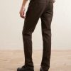 Slim-Fit Straight-Leg Cotton-Blend Twill Trousers - BK Slim-Fit Straight-Leg Cotton-Blend Twill Trousers - BK