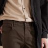 Slim-Fit Straight-Leg Cotton-Blend Twill Trousers - CU Slim-Fit Straight-Leg Cotton-Blend Twill Trousers - CU
