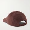 Logo-Embroidered Cotton-Corduroy Baseball Cap - BK Logo-Embroidered Cotton-Corduroy Baseball Cap - BK