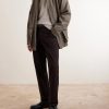 Leather-Trimmed Wool Tweed Field Jacket - OU Leather-Trimmed Wool Tweed Field Jacket - OU
