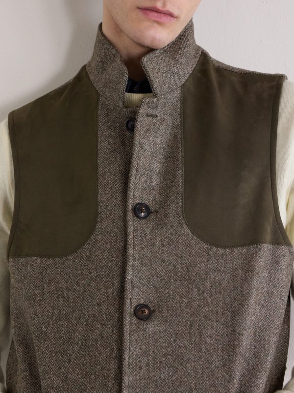 Wool-Tweed Gilet - CU