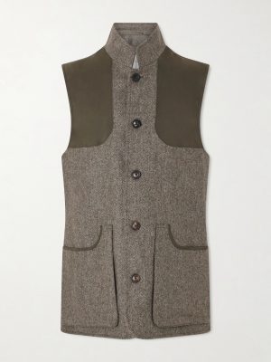 Wool-Tweed Gilet