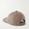 Logo-Embroidered Cotton-Twill Baseball Cap - BK