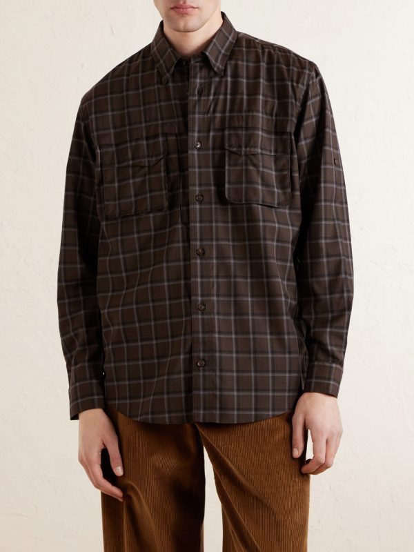 Checked Wool Shirt - FR