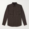 Checked Wool Shirt