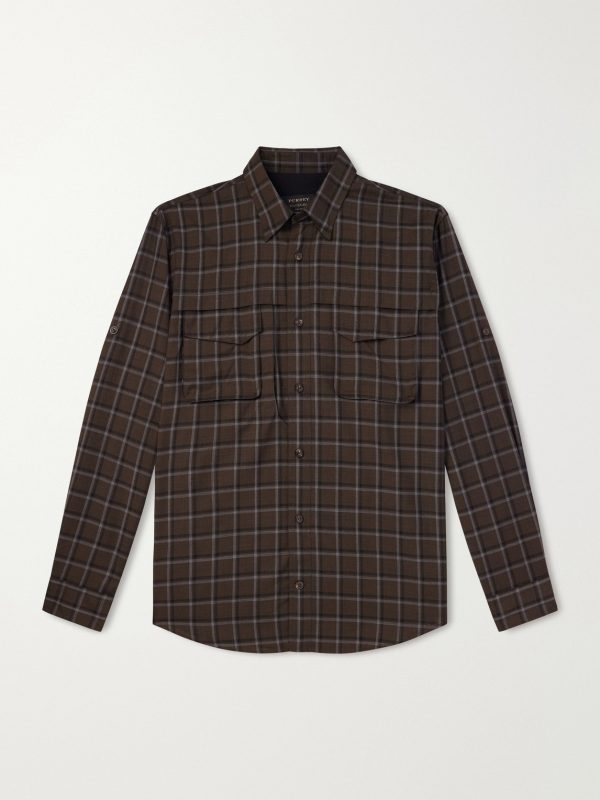 Checked Wool Shirt