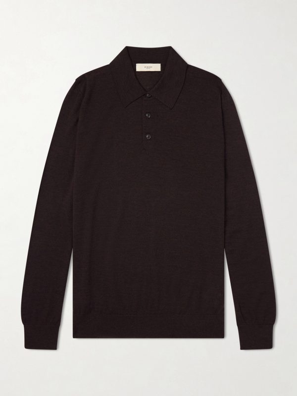 Wool Polo Shirt Wool Polo Shirt