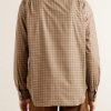 Checked Cotton Shirt - BK Checked Cotton Shirt - BK