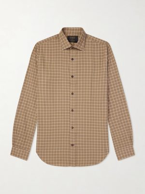 Checked Cotton Shirt Checked Cotton Shirt