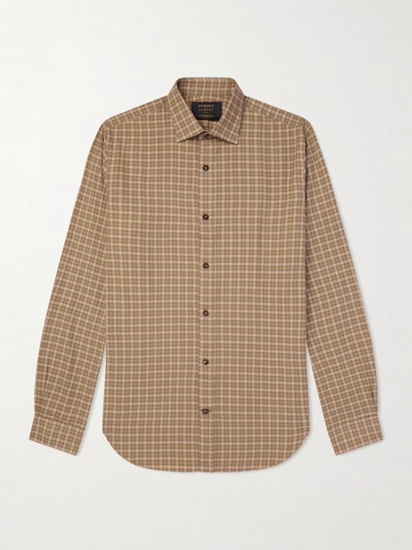 Checked Cotton Shirt Checked Cotton Shirt