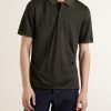 Merino Wool and Lyocell-Blend Piqué Polo Shirt - FR Merino Wool and Lyocell-Blend Piqué Polo Shirt - FR