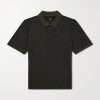 Merino Wool and Lyocell-Blend Piqué Polo Shirt Merino Wool and Lyocell-Blend Piqué Polo Shirt