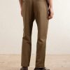 Straight-Leg Stretch-Lyocell Twill Chinos - BK Straight-Leg Stretch-Lyocell Twill Chinos - BK