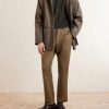 Straight-Leg Stretch-Lyocell Twill Chinos - OU Straight-Leg Stretch-Lyocell Twill Chinos - OU