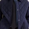 Cotton Corduroy-Trimmed Padded Quilted Shell Jacket - CU Cotton Corduroy-Trimmed Padded Quilted Shell Jacket - CU