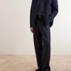 Cotton Corduroy-Trimmed Padded Quilted Shell Jacket - OU Cotton Corduroy-Trimmed Padded Quilted Shell Jacket - OU