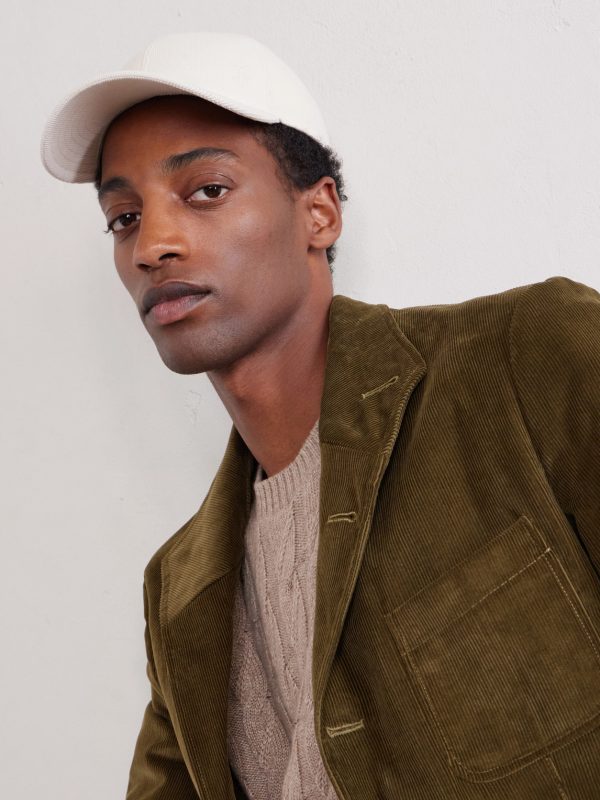 Logo-Embroidered Cotton-Corduroy Baseball Cap - FR