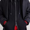 Checked Cotton-Jersey Zip-Up Hoodie - CU Checked Cotton-Jersey Zip-Up Hoodie - CU