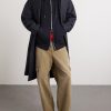 Checked Cotton-Jersey Zip-Up Hoodie - OU Checked Cotton-Jersey Zip-Up Hoodie - OU