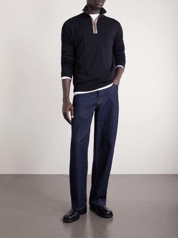 Wool Half-Zip Sweater - OU Wool Half-Zip Sweater - OU