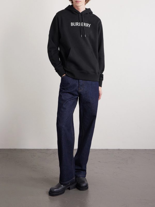 Logo-Print Cotton-Jersey Hoodie - OU Logo-Print Cotton-Jersey Hoodie - OU