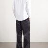 Slim-Fit Button-Down Collar Cotton Shirt - BK